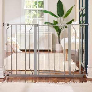 Regalo Safety 29"-49" Extra Wide Baby Gate, Bottom of Stairs & Doorways
