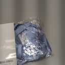 24 Pack Bows for Wine Glass Candle Holder 6.7 x 4 Inch Bow Candlestick Champagne Glass Ribbon Self Adhesive Tag Name Marker for Wedding Anniversary Party Gift Decor(Blue)