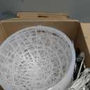 Solar Christmas Ball Lights for Tree Outdoor, 5 Pack 200LED Globe Lights Waterproof, 8 Modes Solar Sphere String Lights Outside for Window Garden Yard Porch Wedding Party Decorations, Warm White