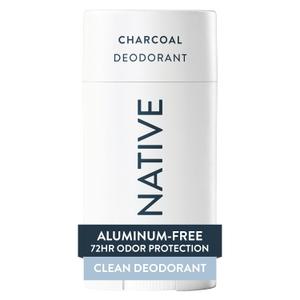 Native Deodorant Contains Naturally Derived Ingredients, 72 Hour Odor Control, Deodorant for Women and Men, Aluminum Free, Charcoal 2.65oz 3 Packs 