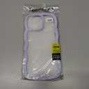 Compatible for iPhone 11 Case Clear Cute Curly Wave Frame Shape for iPhone 11 Phone Cases Shockproof Soft Protective Phone Cover for Women Girls Phone Cover Clear Design, Pink