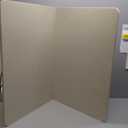 Quartet Bulletin Board, Fabric, 4' x 3', Frameless, High-Density Fiberboard, Oval Office, Gray (7684G)
