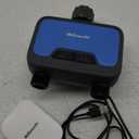 WiFi Sprinkler Timer 2 Zone, 984ft RF Range, 2 Outlet Smart Garden Hose Timer with Wi-Fi Hub, APP/Voice Control, Irrigation by Quantity/Mist Mode/Rain Delay/Automatic Watering for Lawn Yard