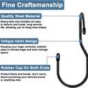 24-Pack Purse Hangers for Closet, Large 5-inch Twist Design Hooks for Bags, Purses, Handbags, Belts, Scarves, Hats
