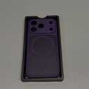 CANSHN Magnetic Compatible with iPhone 17 Pro Case, Upgraded [Full Camera Protection] [Compatible with Magsafe] [Translucent Matte] Shockproof Protective Phone Cover 6.3 Inch - Deep Purple