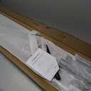 Clothes Rack 36in, Wall Mounted Garment Racks with Brown Real Wood Shelf, Heavy Duty Hanging Clothes Rack, Multi-Purpose Hanging Rod, Space-Saving Closet Storage