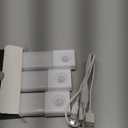 EZVALO 3 Pack 8 Motion Sensor Light Indoor, Wireless Under Cabinet Lighting, 30 LED Rechargeable Closet Lights, Dimmable, 3 Color Temperatures, Counter Lights for Wardrobe, Pantry, Bedroom, Kitchen (White)