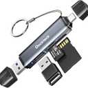 Dockteck SD Card Reader USB 3.0 A/M & C/M TO TF/SD3.0+ USB-A/F Multi-function Card Reader