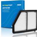 PHILTOP Engine Air Filter, Compatible with CA12051 Honda Civic 2016-2026, HR-V 2023-2025, L4 2.0L, Improve Engine Performance, Rigid Panel