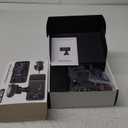 3 Channel 4k Dash Cam Front and Rear and Inside, Car Mount Dash Camera with WiFi, 64GB Card, Night Vision, App Control, Loop Recording, G-Sensor, 3" IPS Screen