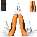 14-in-1 Multitool Pliers, Portable MINI Multitool Pliers Pocket Knife Gifts for Men on Father's Day Christmas, (EDC) Pocket Multi Tools for Outdoor, Garden, Camping, Hiking