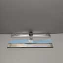 Neodrain Chrome 24-Inch Linear Shower Drain with Removable Quadrato Pattern Grate, Polished 304 Stainless Steel Rectangular Shower Floor Drain,with Leveling Feet, Hair Strainer