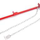 KUAFU Universal Auto Body Alignment Bar Pulling Stick Tool 52-3/8in for Car Repair Bumpers, Panels, Hoods and Decks Dent Puller Stick Alignment Repair Tool Powder Coated Steel