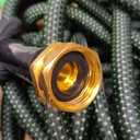 Garden Hose 50ft, Non-Expanding Flexible Hose with 10 Function Nozzle, Lightweight, Kink Free, Sturdy, Leak-Proof, Portable, Water Hose 50ft for Outdoor, Yard, Lawn, Car Wash and Camper Use