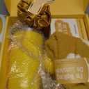 Gift Baskets for Women, 9pcs Unique Happy Birthday Gifts for Women, Best Inspirational Get Well Christmas Sunshine Sunflower Ideas Box for Her Sister Friend Friendship Mom - BRIGHTEN UP HER DAY! (Yellow)