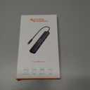 USB C Hub Multiport Adapter, CableCreation 7-in-1 USB C HDMI Hub with 4K 30Hz HDMI, 100W PD, 3 USB 3.0 5Gbps Data Ports, SD/TF Cards Reader for MacBook Pro/Air, iPad Pro, Pixelbook, XPS