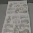 20 Pcs Mini Bud Vases Small Glass Vases for Flowers, Centerpieces, Party Decor Have Assorted Sizes Add a Touch of Elegance to Your Room