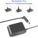 Energup 21.6V V6 V7 V8 Replace for Dyson AC Adapter, Battery Charger for DC58 DC59 DC61 DC62 SV03 SV04 SV05 SV06, Model 205720-02 Charger for Cordless Vacuum Cleaner (NOT for V10 V11)
