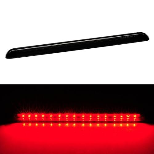 Cxdar Third 3rd Brake Light LED for 1992-1999 Chevy C/K Suburban Blazer Tahoe/GMC Yukon Jimmy/Hummer H2/ Bravada High Mount Rear Brake Lights Center Cab Stop Light (Smoke)