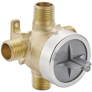 Delta Faucet R11000 3-Setting and 6-Setting Custom Shower Diverter Valve Kit, Rough-In Kit for Delta Shower Trim Kits, Brass Construction, R11000