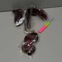 Leeven 10 Inch Pre Looped Curly Crochet Hair - 8 Packs Ombre Red Boho Ocean Wave - Burgundy Short Ocean Braids - Pre Twisted Synthetic Deep Wavy Crochet Hair for Women (#TBUG)