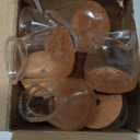 24 Pcs Chair Leg Floor Protectors for Hardwood Floors Silicone Covers Felt Pads Furniture Leg Caps Anti-Scratch Reduce Noise Fit (15/16" to 1-5/16")