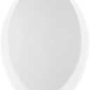 PROFLO PFTSWSC2000 Elongated Closed-Front Toilet Seat with Soft Close and Easy Clean - White