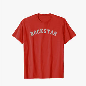 ROCKSTAR - Mens Womens & Kids Tee Shirt T-Shirt, 3XL