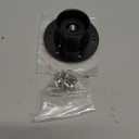 Billet Aluminum 35.5mm Fuel Cell Gas Cap Fuel Surge Tank Cap with 6 Hole Non-vented (Black)