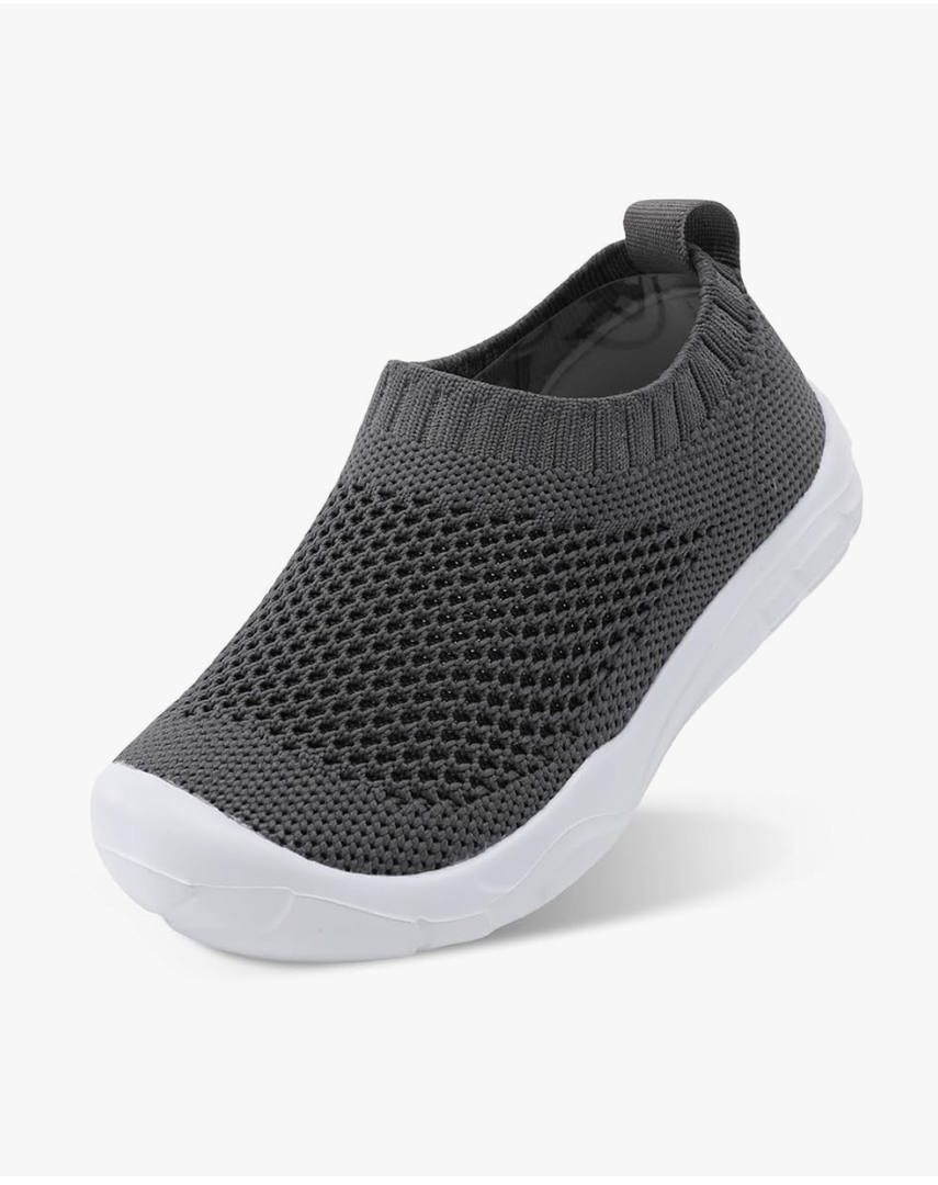 JOINFREE Toddler Boys Girls Sneaker Slip On Shoes Kids Lightweight Breathable Walking Shoes Size 4