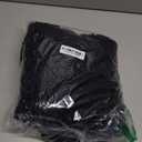 Smiry Luxury Chenille Bathroom Rugs, Extra Soft and Absorbent Bath Mat, Black, Size 20x30In