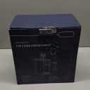 Hot & Iced Coffee Maker with Bold Setting, Single Serve Coffee Maker for K Cup and Grounds, 6-14 Oz Brew Sizes, 50 Oz Removable Water Tank, One Cup Coffee Machine with Reusable Filter, White (Ivory)