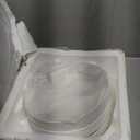 4 Pack Pasta Bowls, 35oz Large Salad Bowls Plates, Serving Bowl for Soups and Salads, Wide and Shallow Ceramic Pasta Plates, Microwave & Dishwasher Safe, Textured Stripes, 8 inch(White)