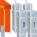 Eurmax USA Universal Upgraded Water Weight Heavy Duty Feet Leg Weights Bag Canopy Weights for Gazebo Shelter,Pop up Canopies Instant Tents(4 Pcs Weights)