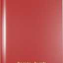 Nicky's Folder English Communicator, Parent-Teacher Folder, Patented Tear-Resistant, Flexible Plastic, 2 Inside Pockets, 2 Exterior Sleeves, Letter Size Paper, Single Color (24 Pack) (Red)