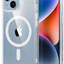ESR for iPhone 14/iPhone 13 Case, Compatible with MagSafe, Shockproof Military-Grade Protection, Scratch-Resistant Back, Magnetic Phone Case for iPhone 14/iPhone 13, Classic Hybrid Case, Clear