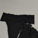 Delcroix High Waist Postpartum Underwear & C-Section Recovery Maternity Panties Women Retro Lace Cotton Thong, Medium 3 Pack