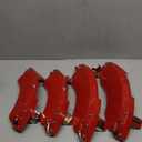 AOOA Red Caliper Covers Disc Brake Caliper Covers Caliper Paint Fit for KIA Carnival 2022-2024（Front and Rear), 4 Piece