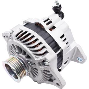 11058N Alternator Compatible with Subaru Impreza 2004-2010, Forester 2006-2010 & Saab 9-2X 2006, 2.5L, 12V 90A 5-Groove Pulley Clockwise, Replace# 23700AA380, 23700AA420, 23700AA540, A002TB3091