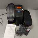 VIVURN 028 Under Desk Elliptical 12 Speed 5 Modes Motorized Leg Exerciser While Sitting for Seniors As Seen on TV Low Impact Electric Pedal Exerciser with Non-Slip Mat Quiet for Home and Office (Orange)