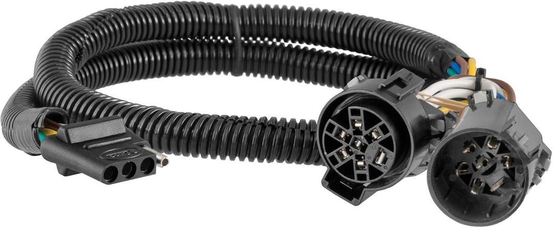CURT 55384 Replacement Vehicle-Side Custom USCAR 4-Pin Trailer Wiring Harness