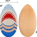 Seething 35 Inch Skimboard with High Gloss Coat Wood Skim Board for Beginners,Kids, Teenagers, Adults and All Skimming