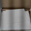 Hamilco Linen Card Stock Folded Blank Cards with Envelopes 5x7 - Scored Linen Cardstock Paper 80lb Cover - 100 Pack