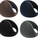 Ear Muffs for Women Winter, Ear Warmers Foldable Adjustable for Women Men Cold Weather Fleece Lined Running Cycling