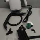 Handheld Steam Cleaner, 15s Fast Heating, Adjustable Steam, 650mL Large Water Tank, Pressurized Portable Steamer for Cleaning Home, Kitchen, Car, Bathroom, Tile, Furniture, Multi-Surface (White)