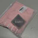 ZAFUL Women Satin Strapless Tube Tops Side Split Sleeveless Backless Bandeau Top Going Out Bustier Tops Silk Tank Top (Pink, M)