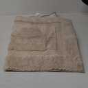 SHACOS Super Soft Fluffy Bathroom Rugs 24"x36" Non Slip Washable Bath Mats Absorbent Bath Rugs Carpets for Bathroom Floor Tub Shower Vanity Sink Home Decor Accessories, Light Beige