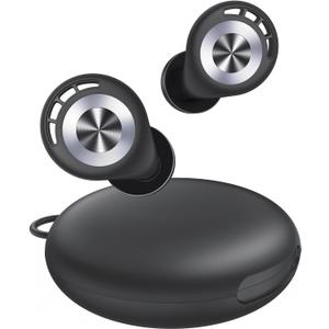 Ear Plugs for Sleeping 50dB Earplugs Noise Cancelling Ear Plugs for Noise Reduction Concerts Soft Reusable Silicone Earplugs for Snoring Side Sleepers Shooting Airplane with 7 Eartips Case Light Black