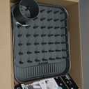 Joseph Joseph Duo Expanding Dish Drying Rack with Removable Silverware Holder, Draining Spout, Stainless steel (Expandable), Stainless Steel 