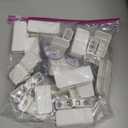 Clear Acrylic Plastic Dog Playpen - Clear Dog Play Pen - Easy Assemble Acrylic Dog Playpen - Puppy Playpen, Cat Playpen, Small Animal Playpen, Dog Play Pen Indoors (White, 23.6 H, 10PCS)